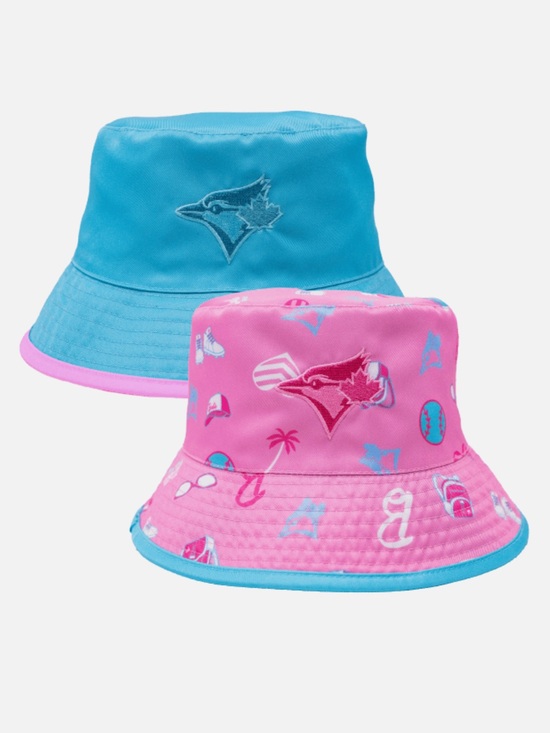 Barbie x Blue Jays Accessories - Barbie x Blue Jays Bucket Hat! Reversible 🩵🩷